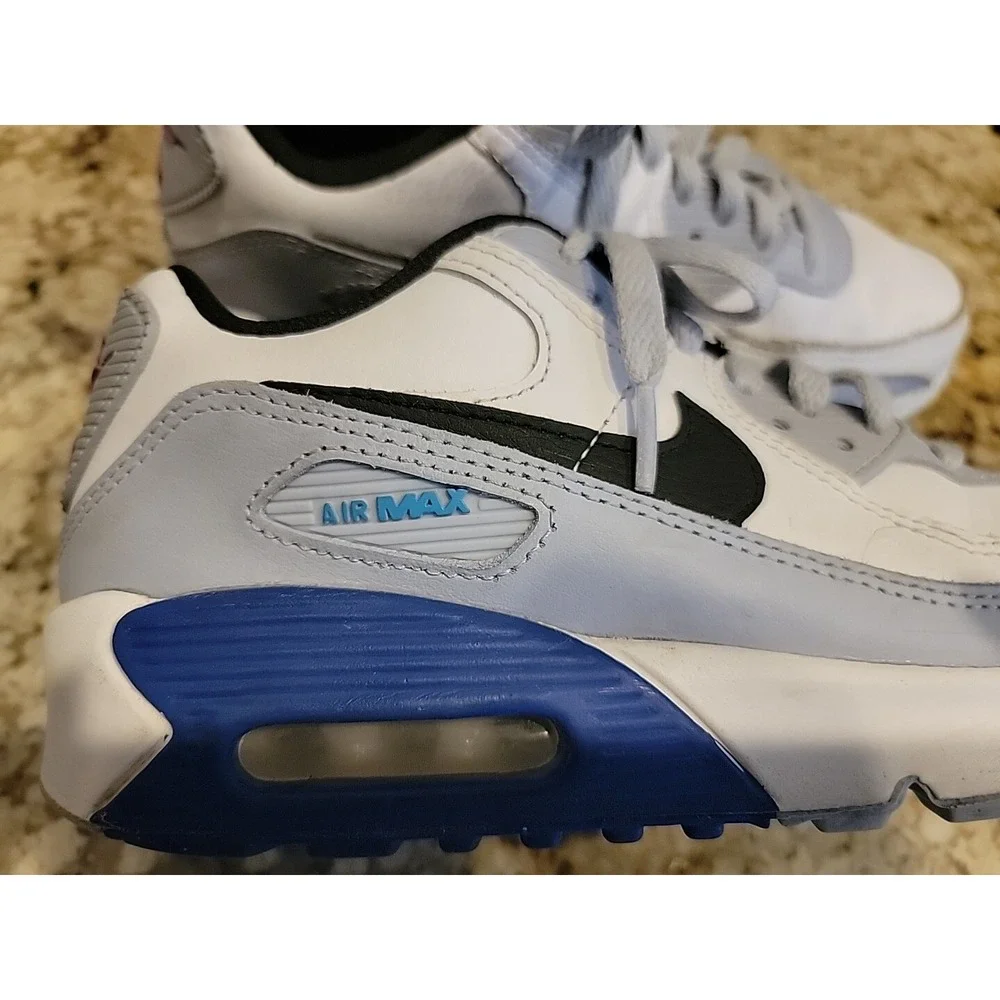 Nike Air Max 90 LTR Womens Size 7/Kids 5.5Y Blue Whisper Royal Pink DV3607-101